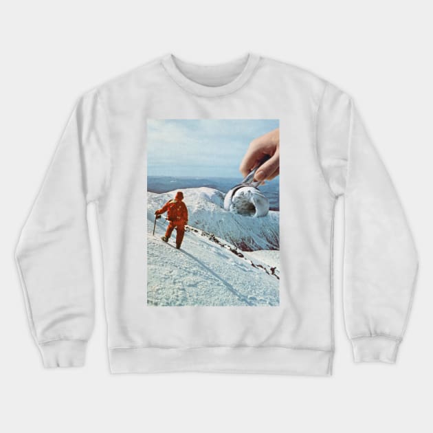 Ice Cream Mountain - Cookies & Cream Crewneck Sweatshirt by Vertigo Artography